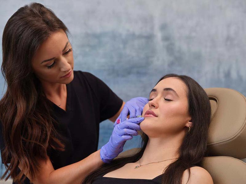 Azure--July22-202430971 woman getting filler injection in lip