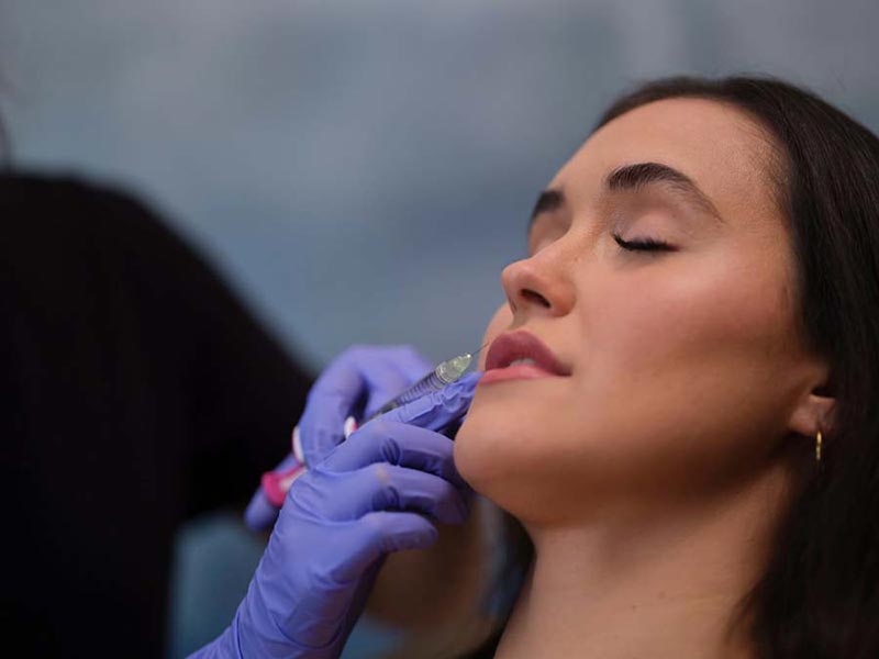 Azure--July22-202430996 woman getting filler injection in lip