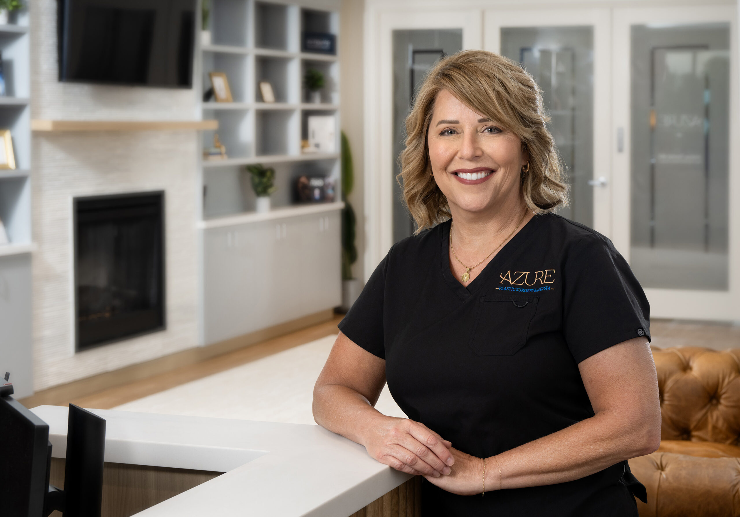 Kristi Patton medical assistant/aesthetician at Azure Plastic Surgery & Med Spa