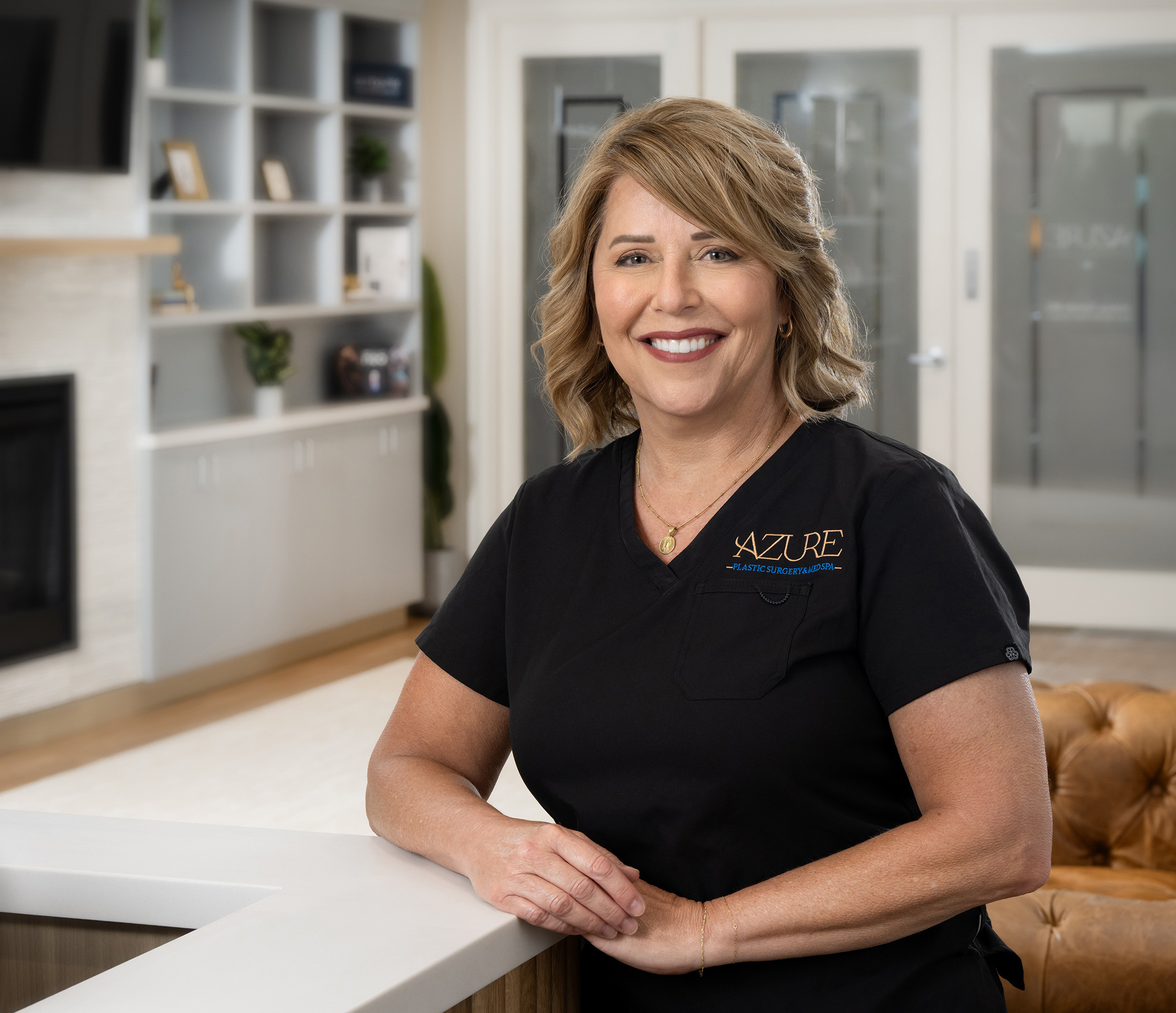 Kristi Patton medical assistant/aesthetician at Azure Plastic Surgery & Med Spa